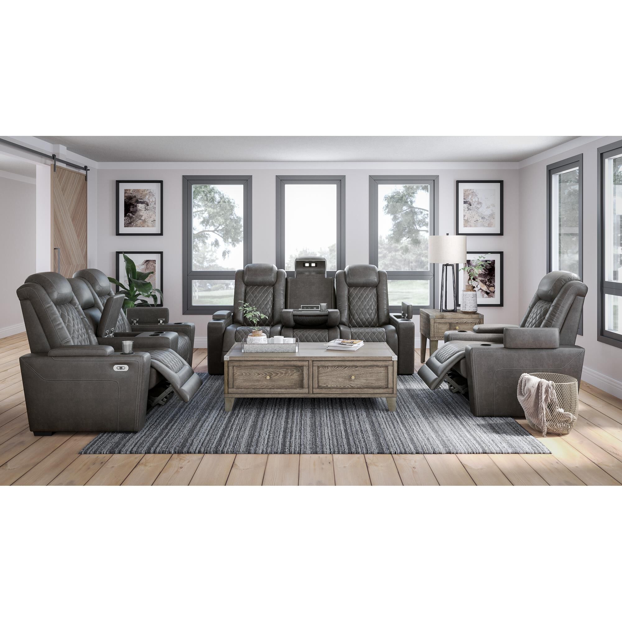 Ashley power reclining console loveseat 2025