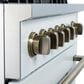 Forno Giovanni 30" Freestanding Gas Range in White, , large