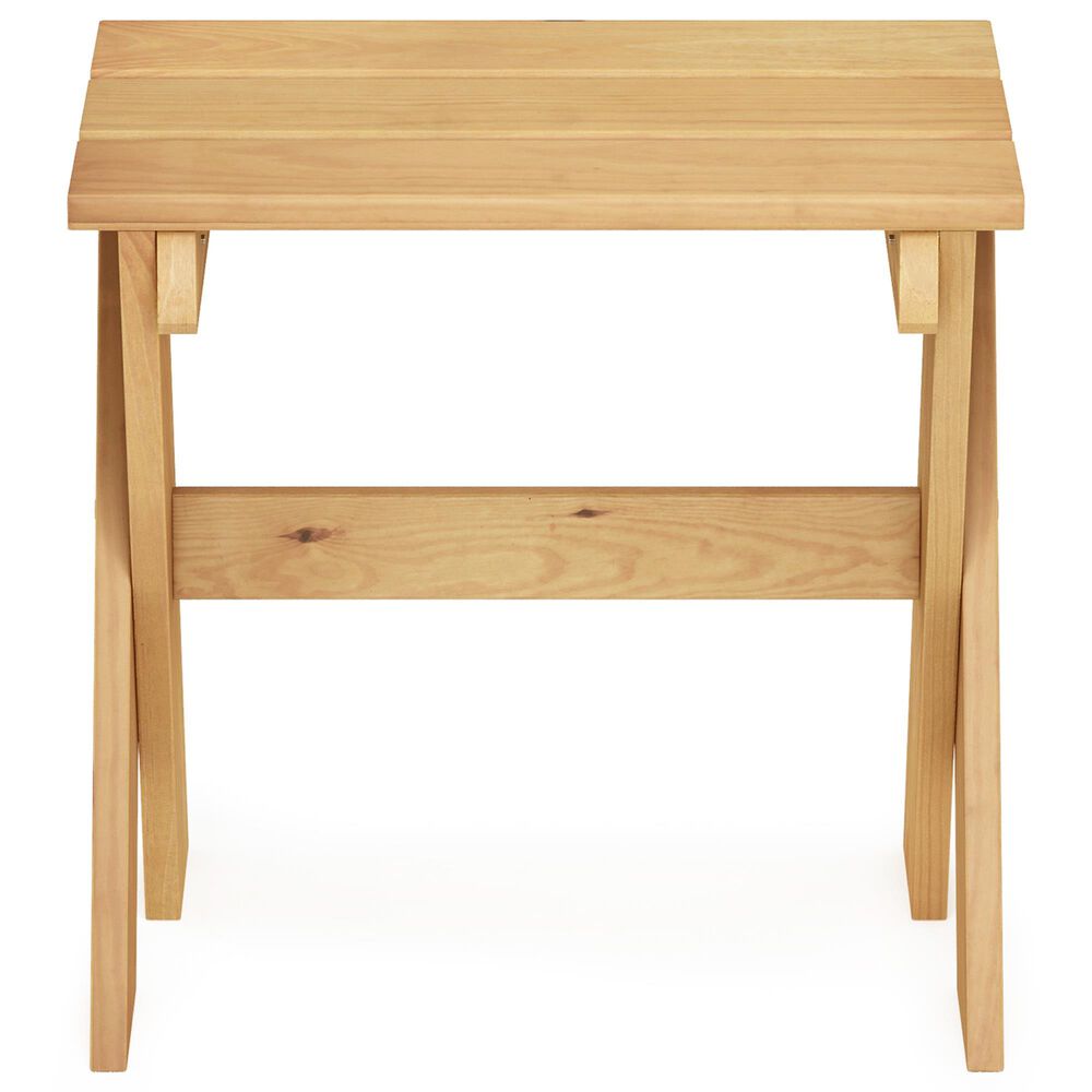 HOMLUX Patio End Table in Pine, , large
