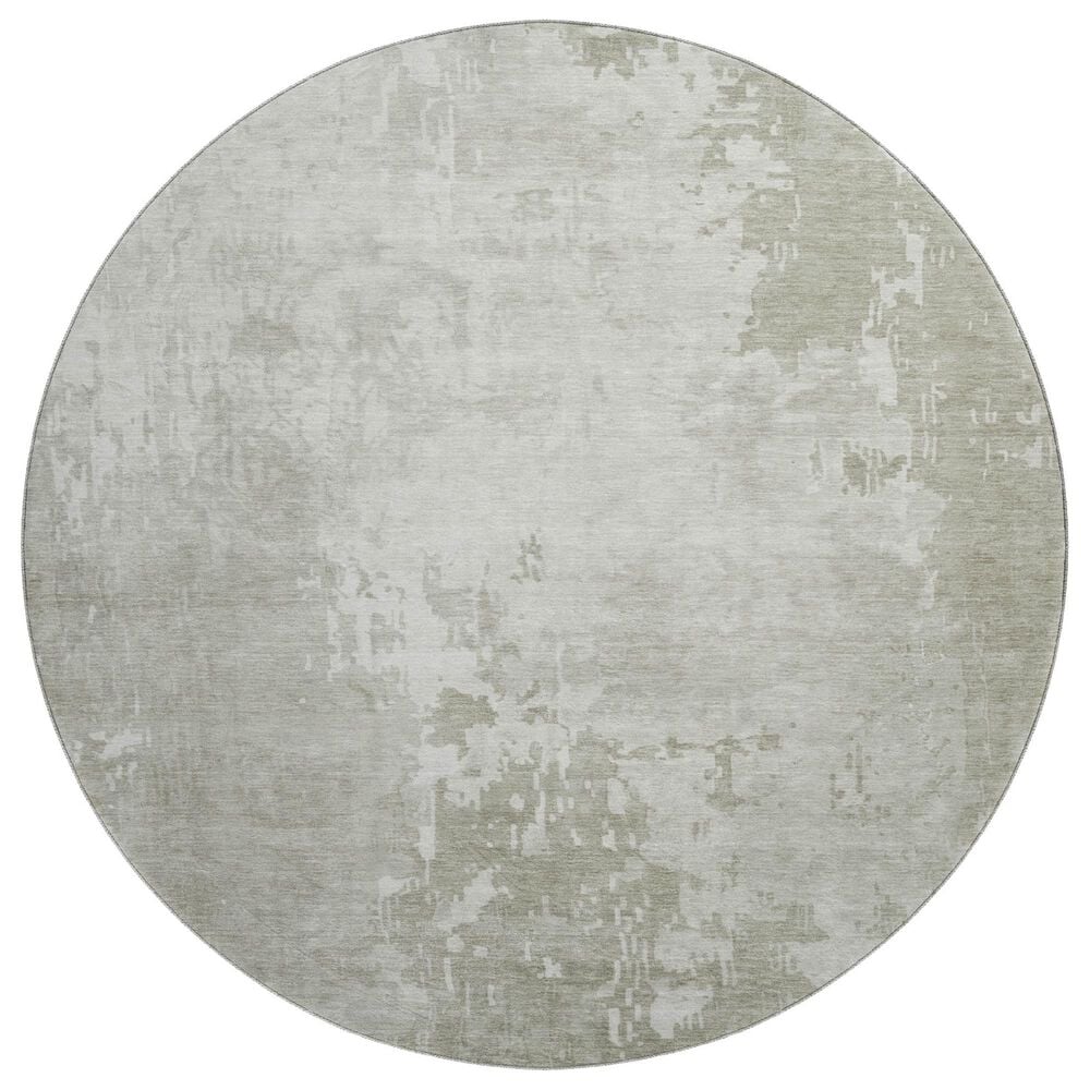 Dalyn Rug Company Pacifica PA11 8" Round Linen Area Rug, , large