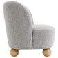 Furniture of America Velra Accent Chair in Gray, , large
