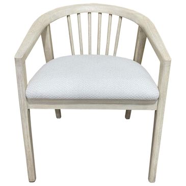 Riverside Furniture Carmella Spindle Back Arm Chair in Pebble Oak, , large