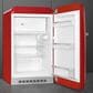 SMEG 4.48 Cu. Ft. Freestanding Compact Refrigerator with Right Hinge in Red, , large