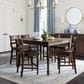 Aspenhome Furniture Cambridge Extendable Counter Height Dining Table in Classic Cherry - Table Only, , large