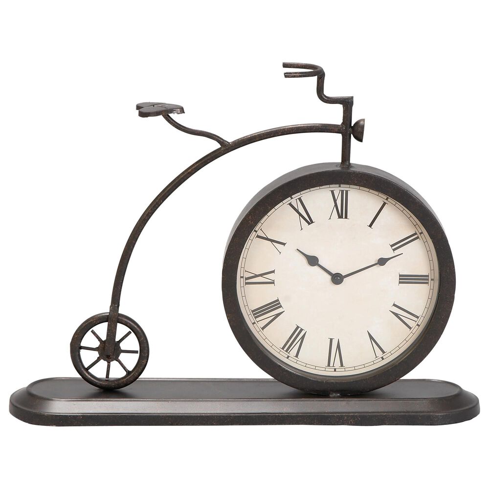 Maple and Jade 14" x 19" Clock in Black, , large
