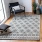 Safavieh Natura NAT478A 3" x 5" Ivory and Black Area Rug, , large