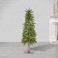 The Gerson Company 5" Alpine Pre-Lit Artificial Christmas Tree in Green, , large