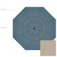 Garden Party 9 Push Button Tilt Umbrella with Stand, , large