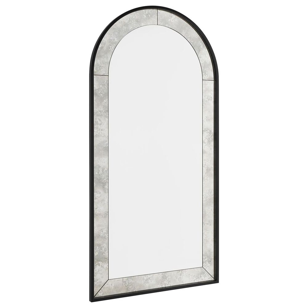 Uttermost Marlowe Arch Leaner Mirror in Black, , large
