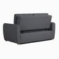 Serta Galloway Convertible Sofa in Charcoal, , large