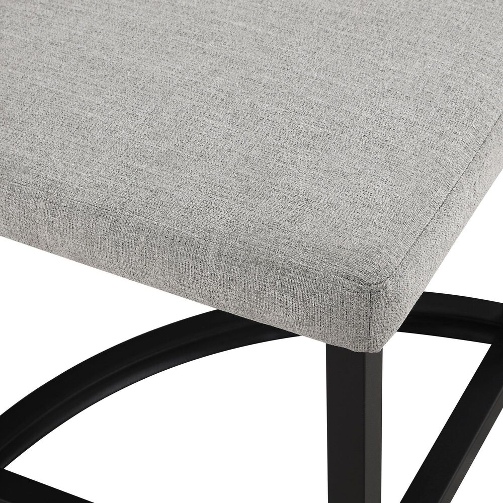 Steve Silver Furniture Magnolia Nesting Coffee Table with 4 Stools in Sand and Black, , large