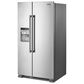 Maytag 25 Cu. Ft. Side By Side Refrigerator in Stainless Steel, , large