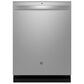 GE Appliances 24" Built-In Bar Handle Dishwasher with 47 dBA Quiet Package in Fingerprint Resistant Stainless Steel, , large