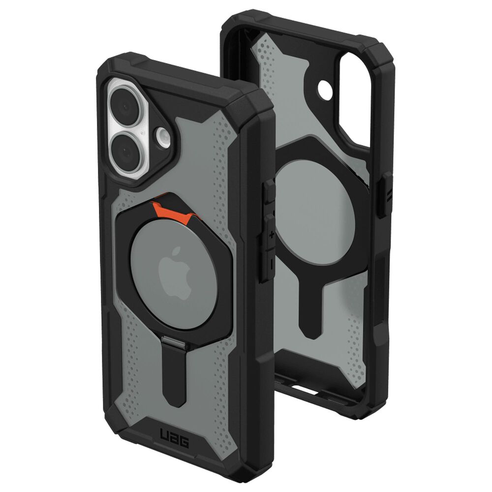 UAG Plasma XTE Series MagSafe Case for Apple iPhone 16 in Black and Orange, , large