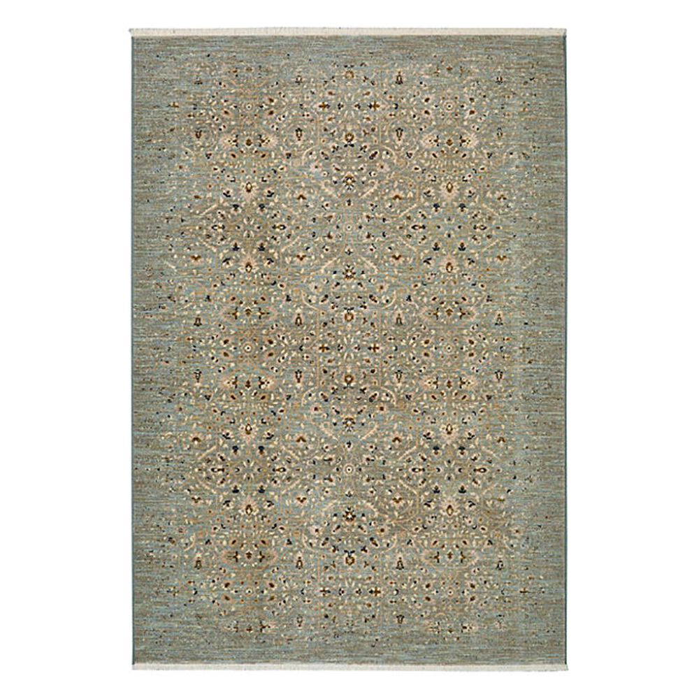 Karastan Titanium Andeols 39400 3'5"x5'5" Seaglass Area Rug, , large