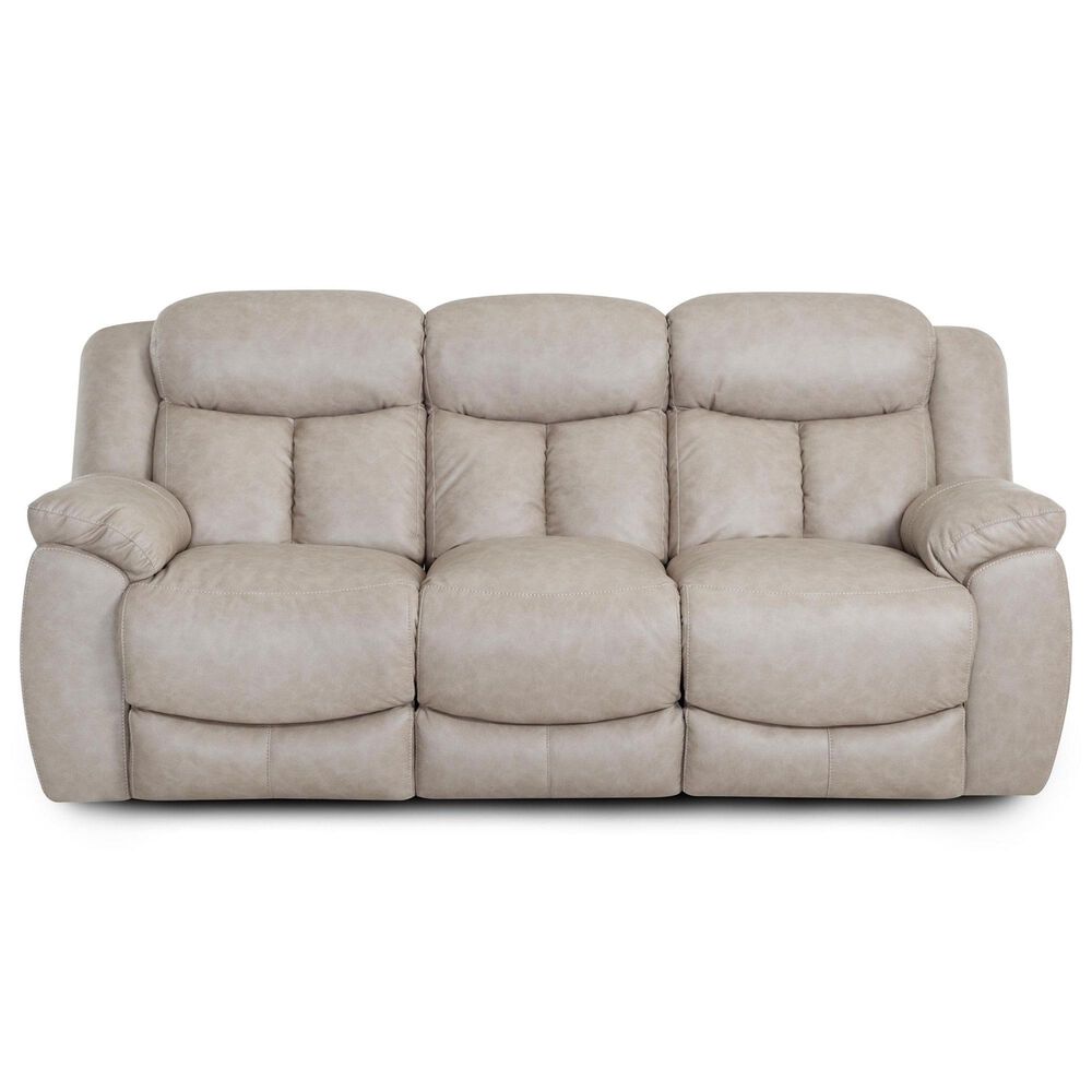 Moore Furniture Warner Manual Reclining Sofa in Duvall Latte, , large