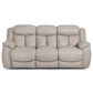 Moore Furniture Warner Manual Reclining Sofa in Duvall Latte, , large