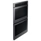 Samsung 30" Built-In Double Electric Wall Oven in Black Stainless Steel, , large