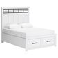 Ashley 3-Piece Queen Bedroom Set in White and Natural, , large