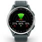 Garmin Approach S44 43mm Golf Smartwatch Silver Aluminum Bezel Case with Twilight Silicone Band, , large