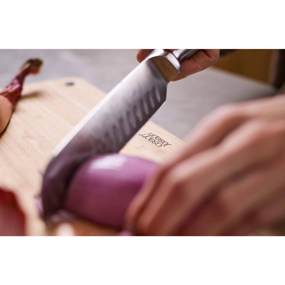 Joseph Joseph Folio 3-Piece Cutting Board Set with Stainless-Steel Case in Black, , large