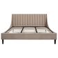 Jennifer Taylor Home Aspen King Platform Bed in Mink Beige, , large