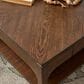 Flexsteel Sylvie Square Coffee Table in Chestnut, , large