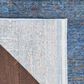 Nourison Luxurious 2" x 3" Blue Area Rug, , large