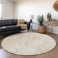 Dalyn Rug Company Bozeman BM2 Linen 8" Round Area Rug, , large
