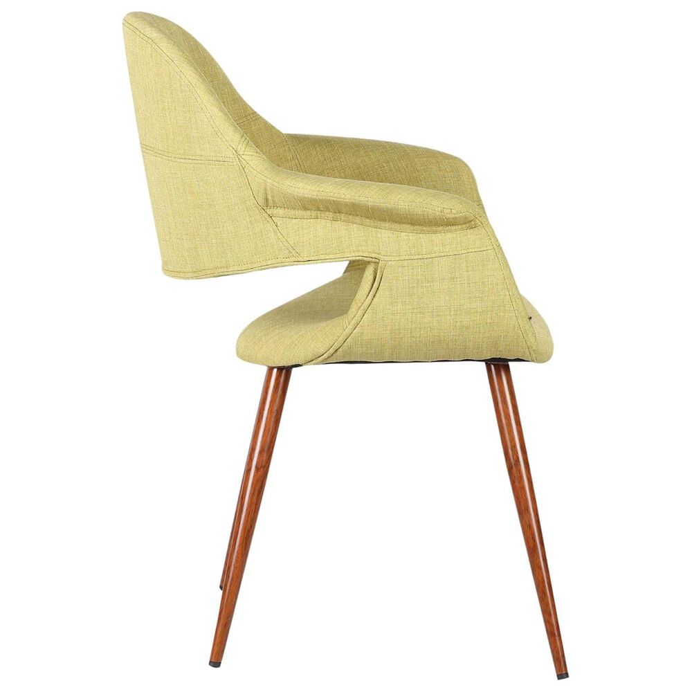 Blue River Phoebe Dining Chair in Green and Walnut, , large