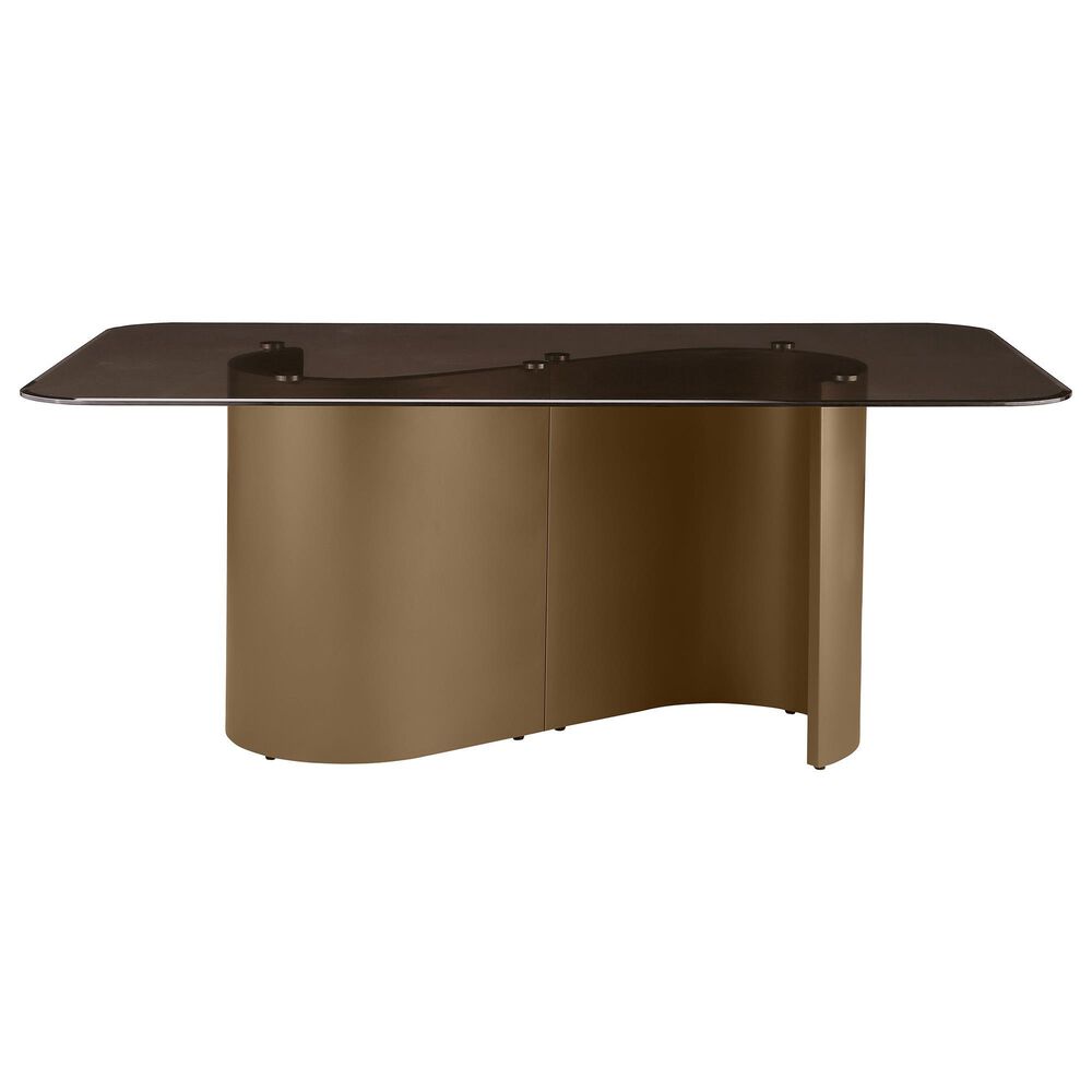 COASTER Edson 5-Piece Rectangular Dining Set in Golden Bronze and Black, , large