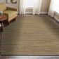 L&R Resources Natural Fiber Striped Multicolor 9" x 12" Area Rug, , large