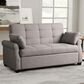 Lifestyle Solutions Hampton Queen Convertible Sofa in Steel, , large