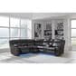 Ashley Sultan Meadow 2-Piece Manual Reclining Sectional in Carbon, , large