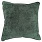 Chanasaya 20" Square Textured Accent Throw Pillow in Green, , large