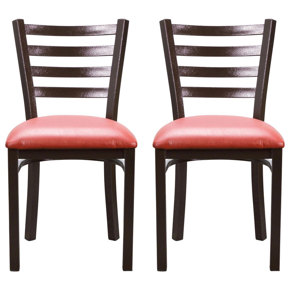 Linon Home Decor Chandler Side Chair in Bronze (Set of 2), , large