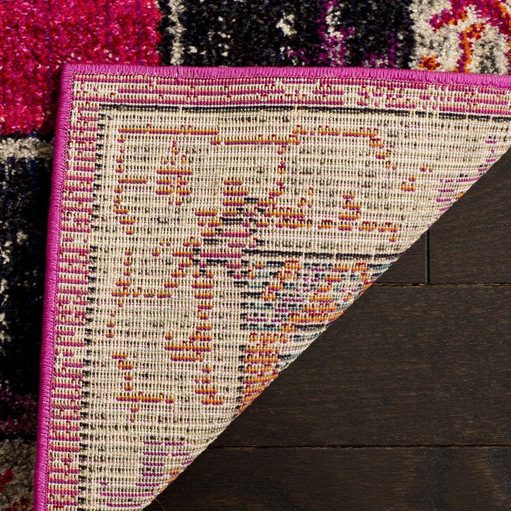Safavieh Monaco MNC254D 5&#39; Square Pink Area Rug, , large