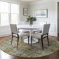 Dalyn Rug Company Karaj KJ1 8" Round Aloe Indoor/Outdoor Area Rug, , large