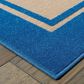 Oriental Weavers Cayman 5594B 2"3" x 7"6" Sand/Blue Runner, , large