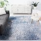 Safavieh Aston  ASN706  8" x 10" Navy and Gray Area Rug, , large