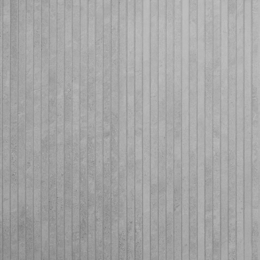 Soho Studio Leno Ribbon Ice Light Gray 24" x 48" Matte Porcelain Tile, , large