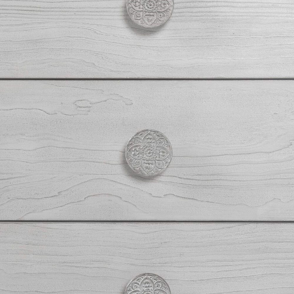 Urban Home Boho Chic 6-Drawer Dresser in Washed White, , large