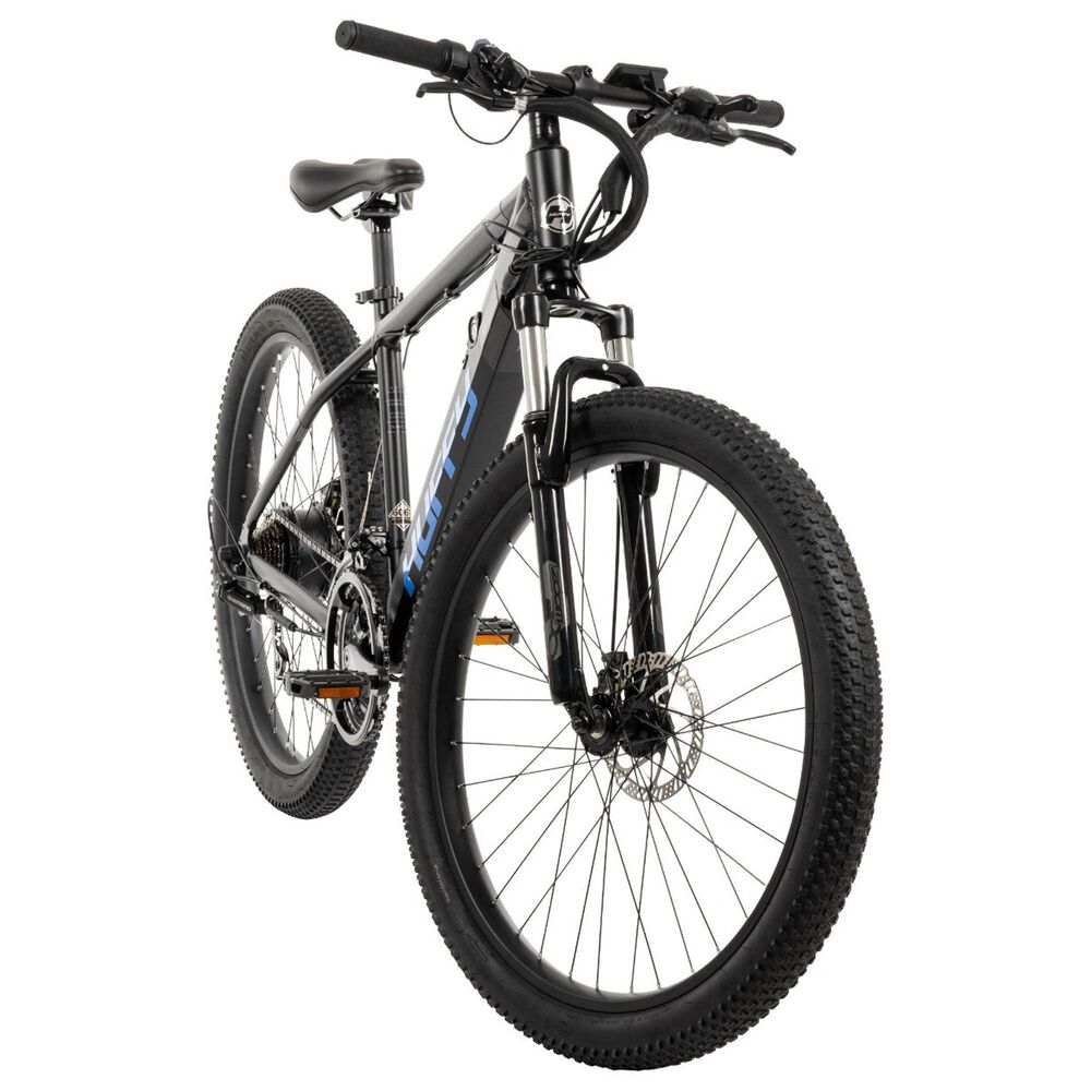 Huffy Eventis 27.5&quot; Mountain E-Bike with 350W Motor in Matte Black, , large