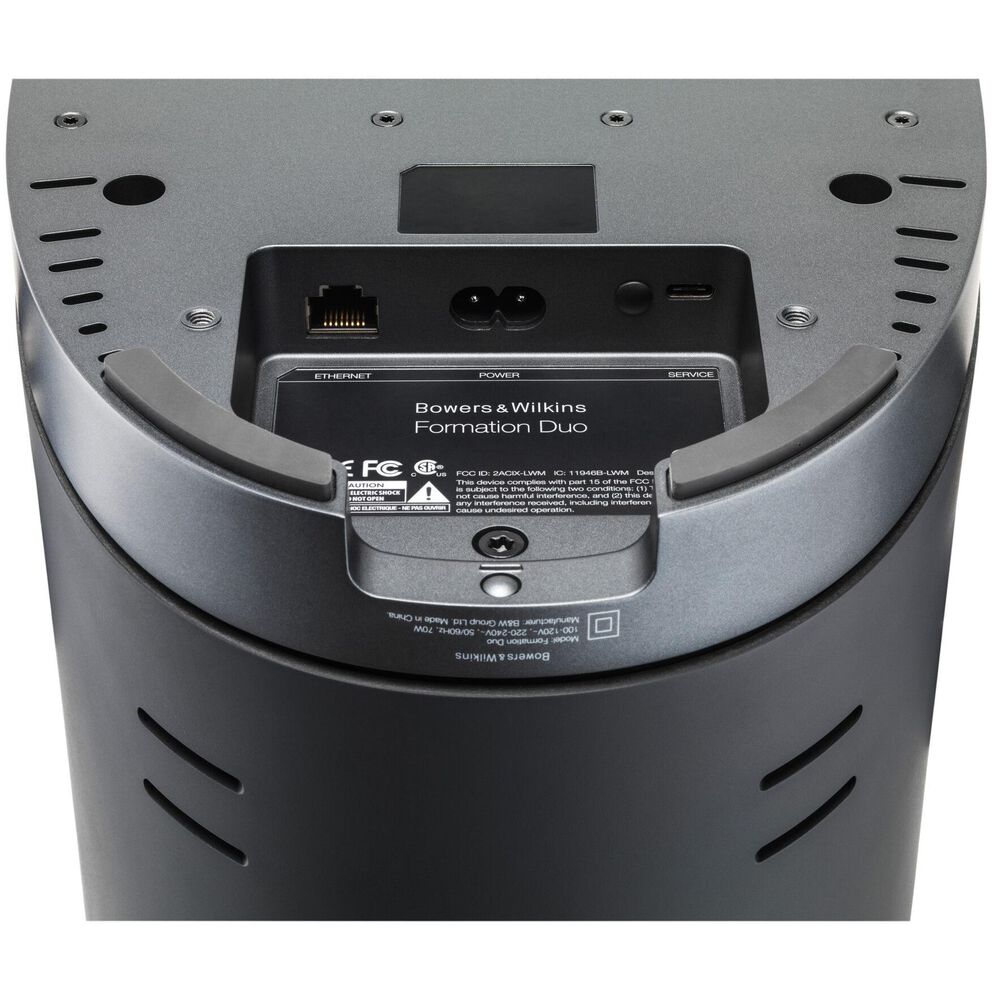 Bowers and Wilkins Formation Duo Wireless Speaker Pair in Black, , large
