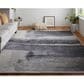 Feizy Anya 8" x 10" Charcoal and Ivory Area Rug, , large