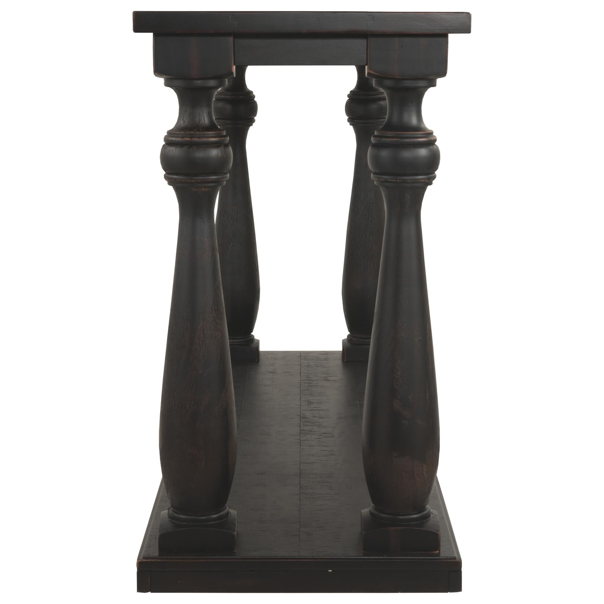 Signature Design by Ashley Mallacar Sofa Table in Black NFM