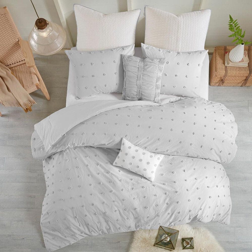 Hampton Park Brooklyn 5-Piece Twin/Twin Xl Comforter Set in Gray, , large