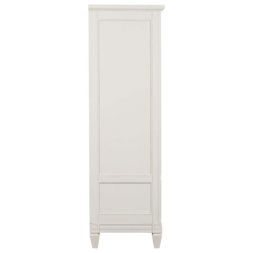 Nicolette Home Willowbrook 6-Drawer Chest with Sliding Door in Egg Shell White, , large