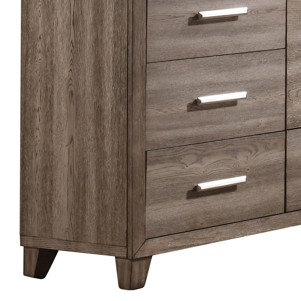 New Heritage Design Harrisburg 9-Drawer Dresser Only in Walnut, , large