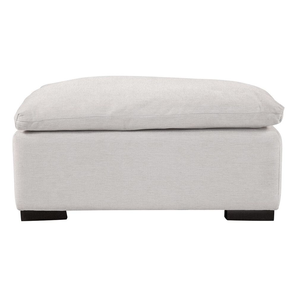 Jonathan Louis Bonham Ottoman in Merit Snow, , large